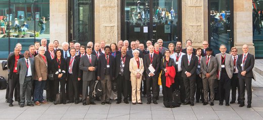 Group shot of a conference concluding the German-South African Year of Science