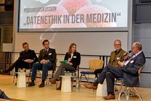 Podiumsdiskussion zum Thema „Datenethik in der Medizin" an der Hochschule Koblenz