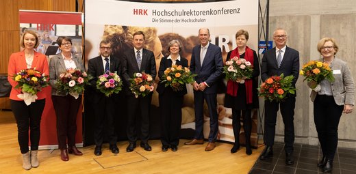 Wahlen zum HRK-Präsidium im November 2021 (Foto: Universität Stuttgart/Regenscheit)