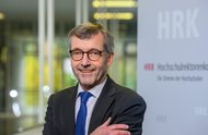 Prof. Dr. Walter Rosenthal, HRK President (Photo: HRK/David Ausserhofer)