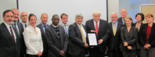 Group shot of a meeting of the German-South African Cooperation in Higher Education