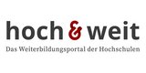 Logo des HRK-Projekts hoch & weit mit Link zur Seite