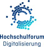 Logo Hochschulforum Digitalisierung und Link auf Projekt-Website