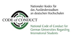 Logo of the National Code of Conduct for German Universities Regarding International Students