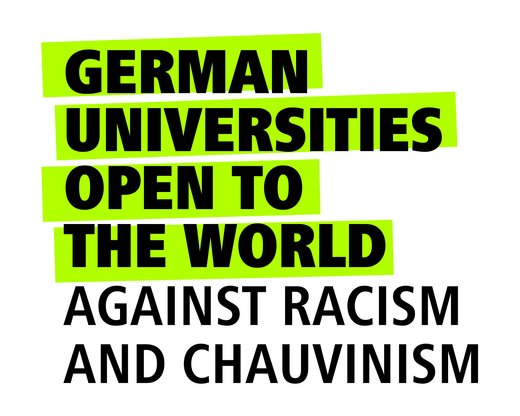 Logo "German universities open to the world"
