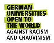 Logo "German universities open to the world"