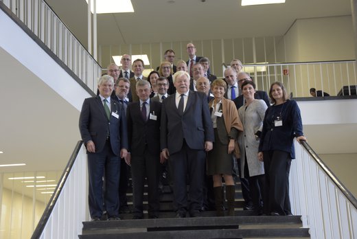 Group shot of the German-Israeli Presidents' and Rectors' Forum