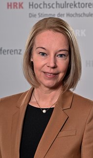 Prof. Dr. Dorit Schumann, HRK-Vizepräsidentin (Foto: HRK/Jürgen Scheere))
