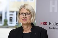 Prof. Dr. Ingeborg Schramm-Wölk, HRK Vice-President (Photo: HRK/Hermann Pentermann)