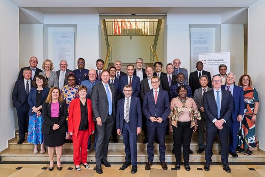 Participants of the Global University Leaders Council Hamburg 2023 (Photo: Claudia Höhne)